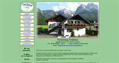 Desktop Screenshot of ferienwohnungen-fruehholz.de